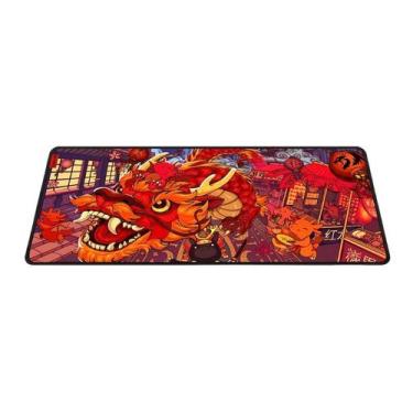 Imagem de Mouse Pad Gamer REDRAGON Flick Special Edition Festival do Dragão