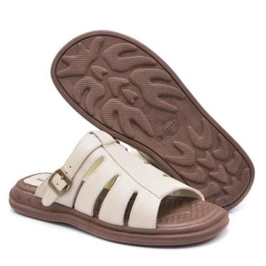 Imagem de Sandália Ferrara Angra 100% Couro Legítimo Masculina - Ferrara Calçado