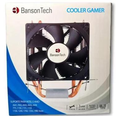 Imagem de Air Cooler Amd Am4 Am3 Fm2 Fm1 Ryzen Phenom Athlon 100w Box - Bansonte