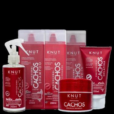 Imagem de Kit Completo Cachos Knut (6 Produtos)