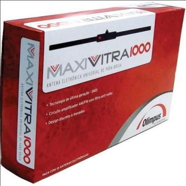 Imagem de Antena Automotiva de Parabrisa Maxi Vitra 1000 Universal Embalagem Ind