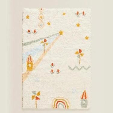 Imagem de Tapete Infantil Antiderrapante Kids em Microfibra 120x40cm - Home, Des