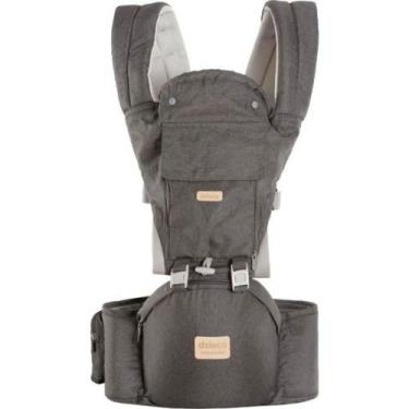Imagem de Canguru para Bebê Dzieco Yani - Até 15 Kg - Cinza