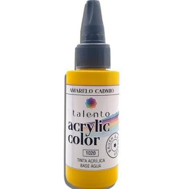 Imagem de Tinta Acrylic Color 30ml Artes 1020-amarelo Cadmio - TALENTO