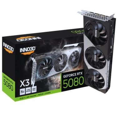 Imagem de Placa De Video RTX 5080 X3 16GB INN03D 256BIT GDDR7 N5083-16D7-176068N