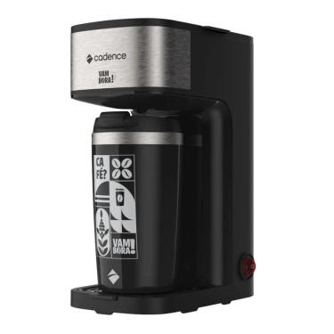 Imagem de Cafeteira Elétrica Cadence Vambora CAF207 Inox com Copo Térmico 0,5L 220V