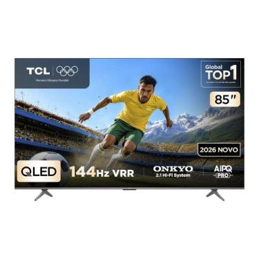 Imagem de Smart TV TCL 85 Polegadas QLED 4K P8L WiFi Bluetooth Google TV HDR10+ 