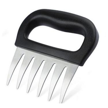 Imagem de Garra de Urso para Churrasco em Aço Inox 2 Unidades para Desfiar e Man