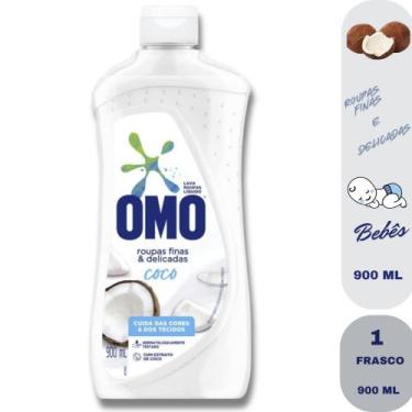 Imagem de Lava Roupas Omo Roupas Finas e Delicadas - Sabão Líquido Coco 900Ml  K