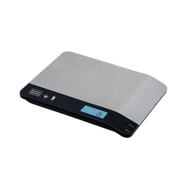 Imagem de Balança de Cozinha Black & Decker BC500, Prata, 5kg, Mede Litros