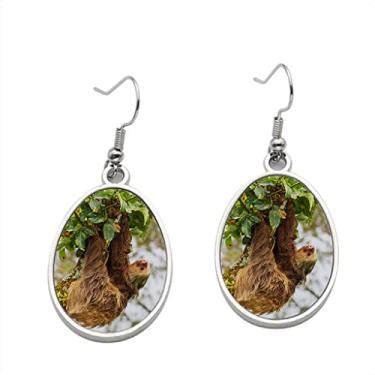 Imagem de Brinco de preguiça – Brincos com pingente para meninas – Presente de festa de aniversário dos namorados