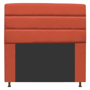 Imagem de Cabeceira Turim 160 Cm Queen Size Suede Terracota