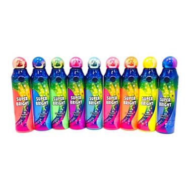 Imagem de Dauber de bingo fluorescente super brilhante de 85 g - conjunto de 9 - uma de cada cor
