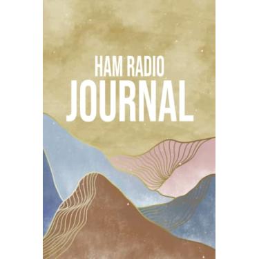 Imagem de Ham Radio Journal: Amateur Radio Operator Station Log Book - 6 x 9" 110 Pages Notebook
