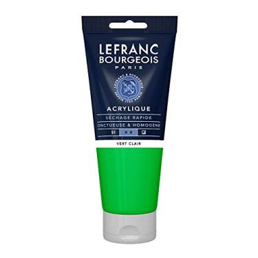 Imagem de Lefranc & Bourgeois Fine Tinta Acrílica, Verde (Light Green), 200 ml