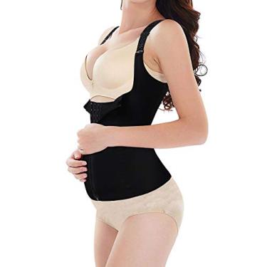 Imagem de Cinta de suporte para gestantes pós-parto, cinta modeladora abdominal para a barriga e recuperação do corpo em forma de ampulheta, modelador de cintura