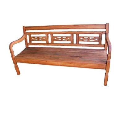 Imagem de Banco Rústico Cacatua em Madeira Demolição - Cód 621