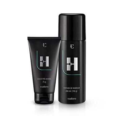 Imagem de Eudora Kit H Espuma de Barbear + Balm Pós-Barba