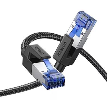 Imagem de Cabo de Rede Rj45 CAT8 Trançado Blindado, 3m, Conectores Modulares, Alta Velocidade, 40Gbps, 2000MHz, Compatível com Roteadores, Switches, PCs, Smart TVs - No Brasil
