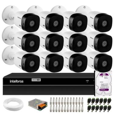 Imagem de Kit 12 Câmeras Intelbras Vhl 1220 B Bullet Hdcvi Lite Full Hd 1080p Visão Noturna 20m Ip66 + Dvr Intelbras Mhdx 1216 16 Canais + Hd 1tb Purple