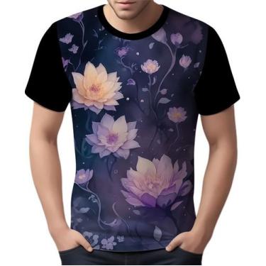 Imagem de Camisa Camiseta Estampa Art Floral Flor Natureza Florida 4 - Enjoy Sho