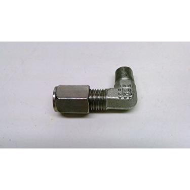 Imagem de Parker 4 CBU-S Ferulok macho cotovelo 1/4 tubo x 1/8 NPT macho aço