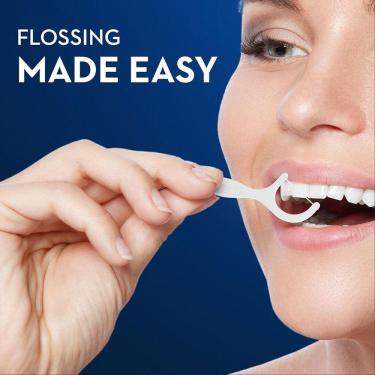 Imagem de Fio dental floss picks com 30 unidades palito dental limpeza