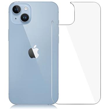 Imagem de Duolamila [Pacote com 2] Protetor de tela traseira para iPhone 14 Plus para iPhone 14 Plus, antiarranhões/bolhas, película traseira ultrafina de vidro temperado para iPhone 14 Plus (6,7 polegadas)