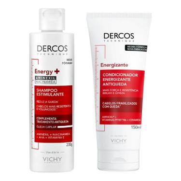 Imagem de Kit Vichy Dercos Energizante Shampoo + Condicionador Kit Vichy Dercos Energizante Shampoo + Condicionador