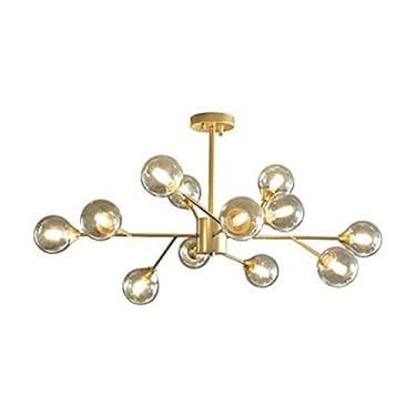 Imagem de Lustres moleculares mágicos nórdicos G9, para sala de estar, quarto, loja de roupas, cafeteria, lâmpadas de jantar atmosféricas americanas, lustres de mesa de jantar simples e modernos - dou