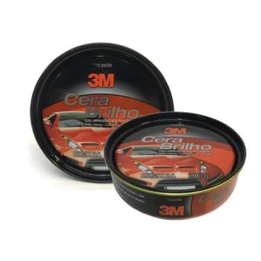 Imagem de Cera Brilho 3M Alta Performance Com Silicone Carnauba 200G