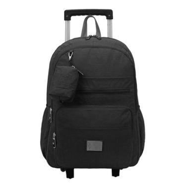 Imagem de Mochila Carrinho Trendy Grande Escolar Rodinha Xeryus, Preto