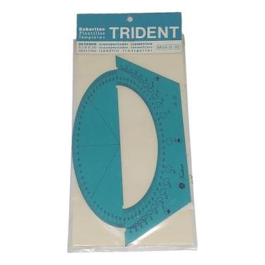 Imagem de Gabarito Desenho Trident Isometria D-32