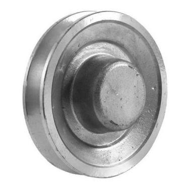 Imagem de Polia De Aluminio 1 Canal Perfil A 120 Mm Mademil