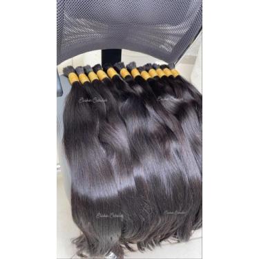 Imagem de Cabelo Humano Vietnã Liso com Movimento 65 Cm - Eliakin Cabelos Humano
