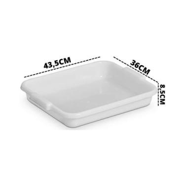 Imagem de Bandeja Plastica Açougue para Congelamento 8,5x36x43,5cm - Bolivar Plá