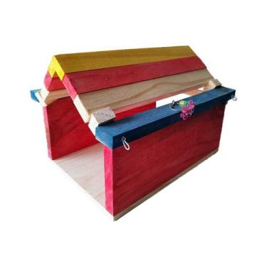 Imagem de REAL BRINQUEDOS PET - Brinquedo Roedor  - Casa Lar Doce M