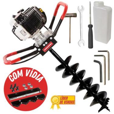 Imagem de Perfurador De Solo Para o Plantio Kawashima ED52 Broca 80x20cm de Dupl