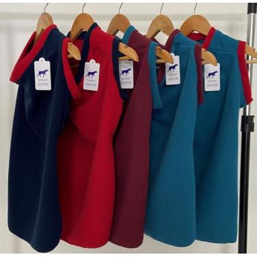 Imagem de Casaco Cães Porte Médio/Grande - Magyar Vidám Design, Azul royal, M