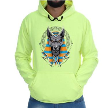 Imagem de Blusa Moletom Canguru masculino Danubis - Elite, Verde neon, G