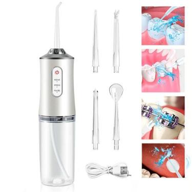 Imagem de Fio Dental Irrigador Ortodontico Recarregavel Clean - GENZO