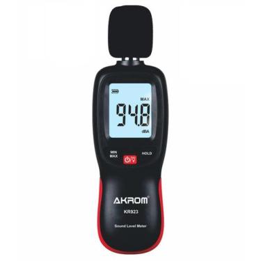 Imagem de Decibelímetro Digital Com Ajuste - Akrom Kr923