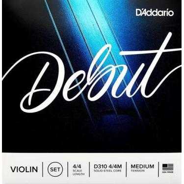 Imagem de Encordoamento Violino Daddario Debut D310 D-310