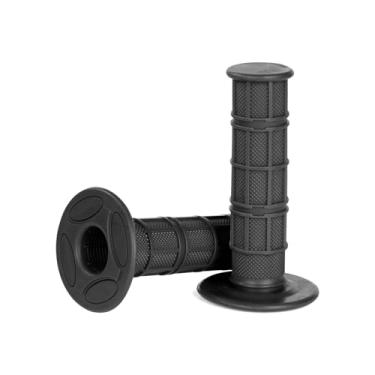 Imagem de SUNQIAO Punhos de motocicleta de 22 mm, pegas de guidão de 7/20.3 cm para motocicleta CRF YFZ RMZ KXF 50 110 125 140 150cc (preto)