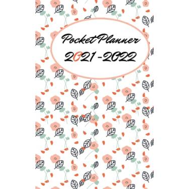 Imagem de Pocket Planner 2021-2022: 2 Year Pocket Planner 2021-2022 for Purse. At a Glance Workstyle Daily & Monthly Pocket Calendar. | password book 2022