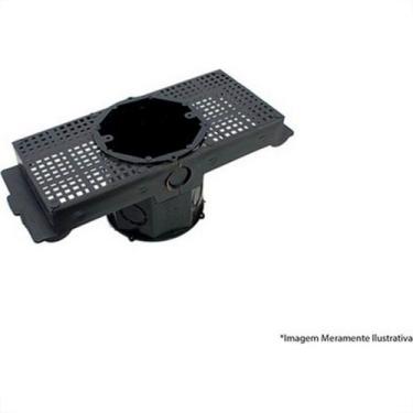 Imagem de Suporte Laje Com Caixa Emave 25Cm Piso Preto - Kit C/10 Pecas
