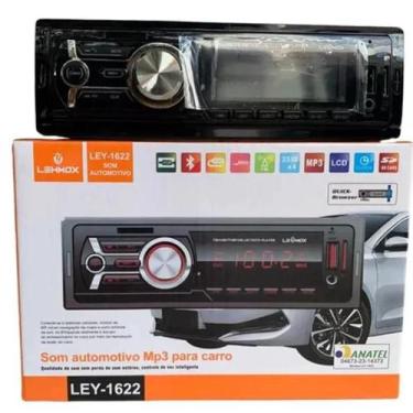 Imagem de Som Automotivo Lehmox Ley-1622  Rádio Bluetooth FM MP3 com Conectivida