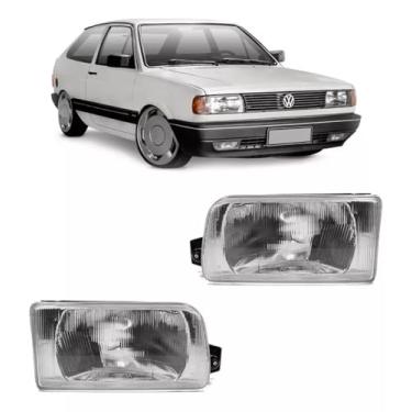 Imagem de Par Farol Gol Quadrado 91 92 93 94 Arteb