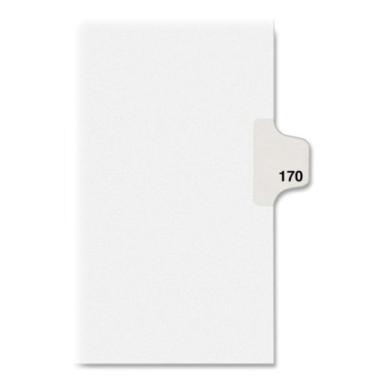 Imagem de Divisórias de exibição legais individuais Avery, aba lateral, 21 x 28 cm, conjunto com 25 unidades., Estilo 170, Branco