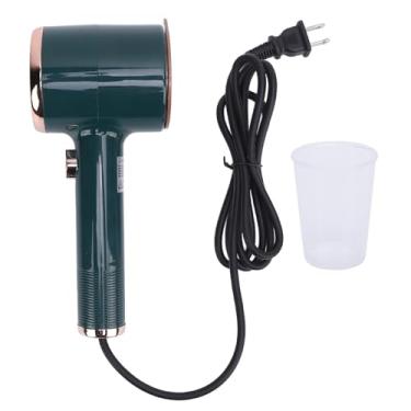 Imagem de Máquina de Vapor Portátil, Uso Duplo Seco úmido de Tanque de água Visível Aquecimento Rápido Compacto e Portátil Máquina de Passar a Roupa para Dormitório Doméstico (plugue